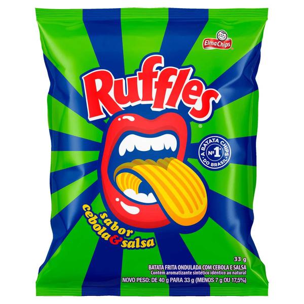 BATATA RUFFLES CEB/SALSA 33GR