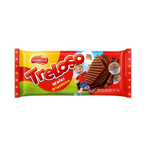 BISCOITO RECHEADO WAFER TRELOSO BRIGADEIRO 35G