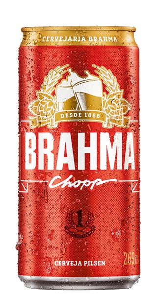 CERVEJA BRAHMA CHOPP LT 269ML