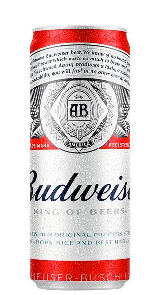 CERVEJA BUDWEISER LATA 350ML