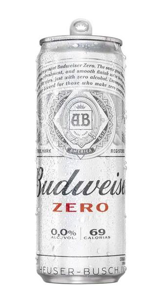 CERVEJA BUDWEISER ZERO ÁLCOOL 350ML