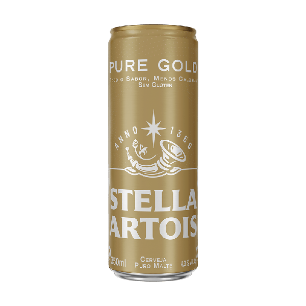 CERVEJA STELLA  PURE GOLD LT 350ML