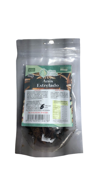 CHA BOM DMAIS ANIS ESTRELADO 20GR