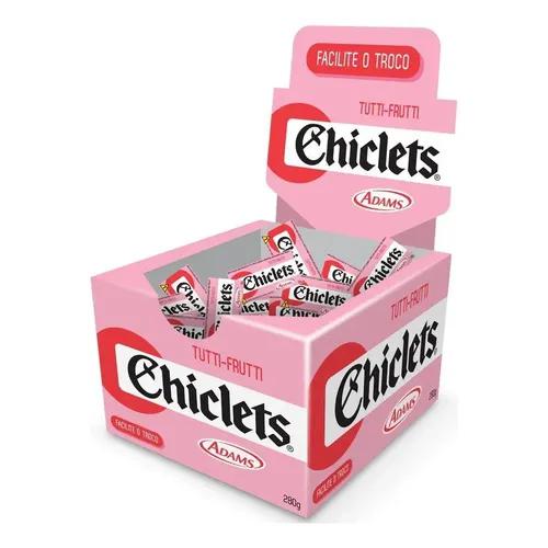 CHICLETS ADAMS TUTI-FRUTI 2.8G