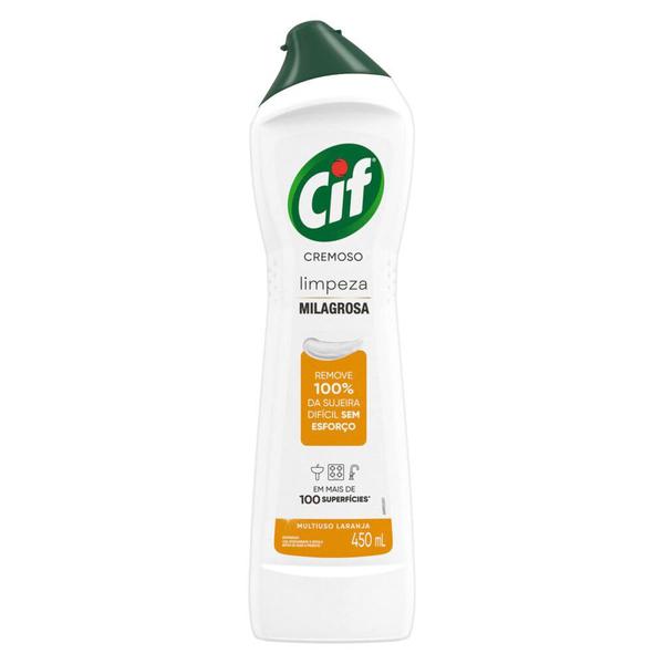 CIF CREM. LIMPEZA PROF. LARANJA 500ML
