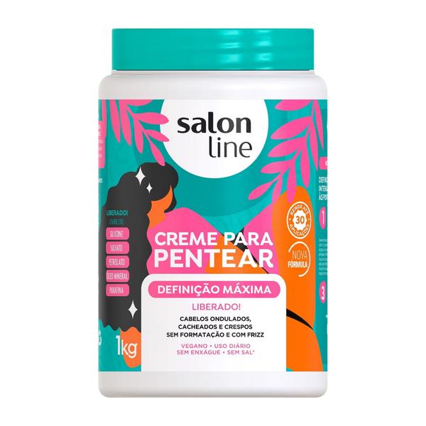 CREME PENTEAR SALON LINE DEFINICAO MAXIMA 1KG