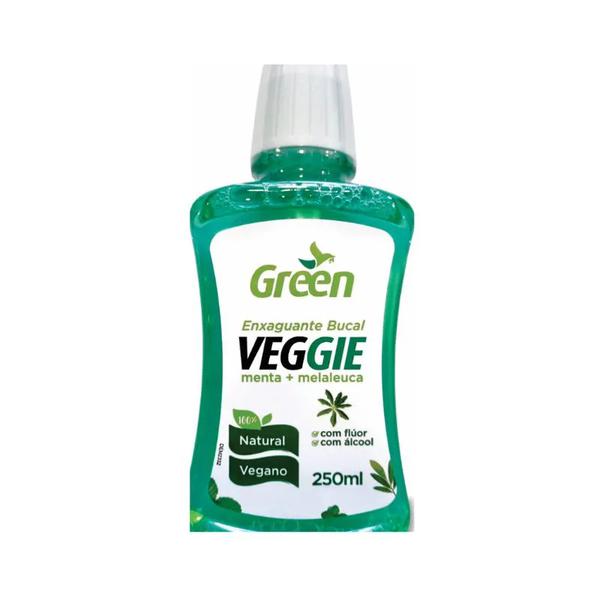 ENXAG BUCAL VEGGIE C/ALCOOL GREEN 250ML