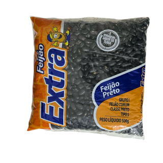 FEIJAO PRETO EXTRA 500GR