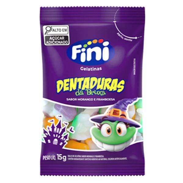 FINI GELATINA DENTADURAS/BRUXA 15G
