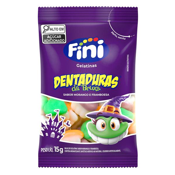 FINI GELATINA DENTADURAS/BRUXA 15G