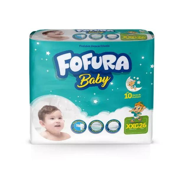FRALDA FOFURA BABY MEGA XXG26
