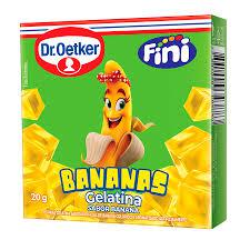 GELATINA DR.OETKER FINI BANANAS 20G