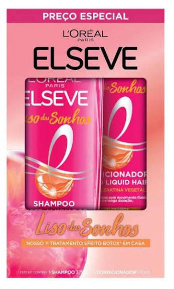 KIT ELSEVE SH+COND LISO DOS SONHOS