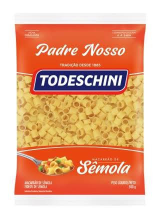 MACARRAO TODESCHINI SEMOLA PARAF 500G