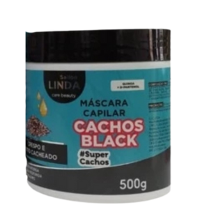 MASC SALLON LINDA CACHOS BLACK 500G