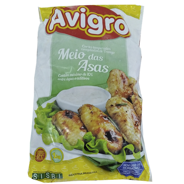 MEIO DA ASA TEMPERADAS AVIGRO 1KG