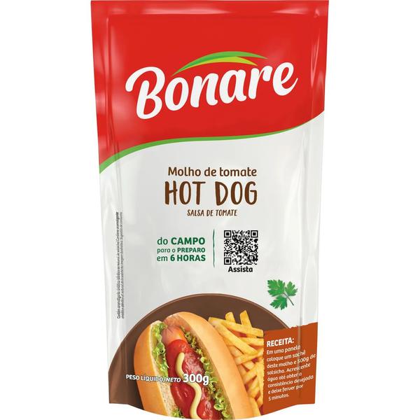 MOLHO TOMATE BONARE H.DOG SCH 300GR