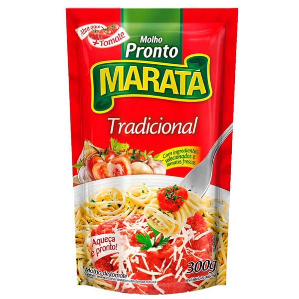MOLHO TOMATE MARATA TRAD 300GR
