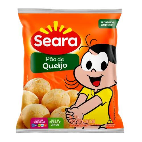 PAO DE QUEIJO SEARA TURMA DA MONICA 400G