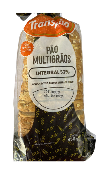 PAO FORMA TRANSPAO MULTIGRAOS 450G