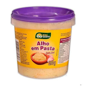 PASTA DE ALHO BOM GOSTO 200G