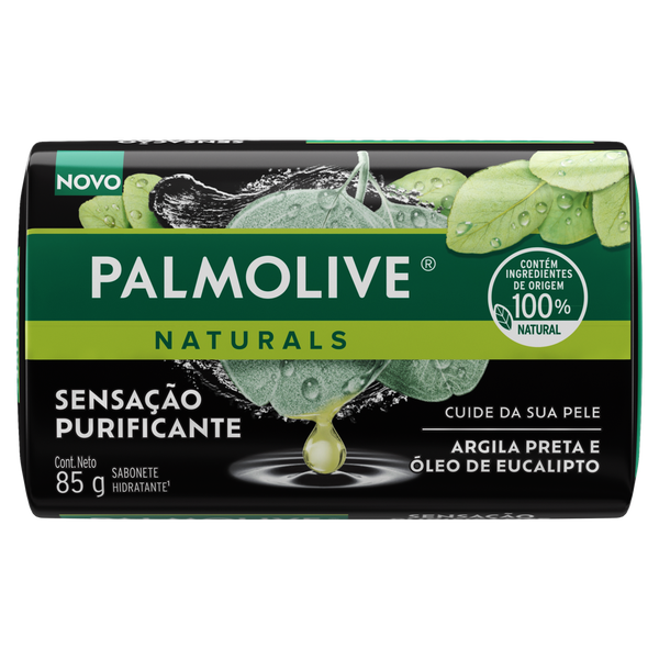 SABOENETE PALMOLIVE ARGILA/OLEO EUCA 85G