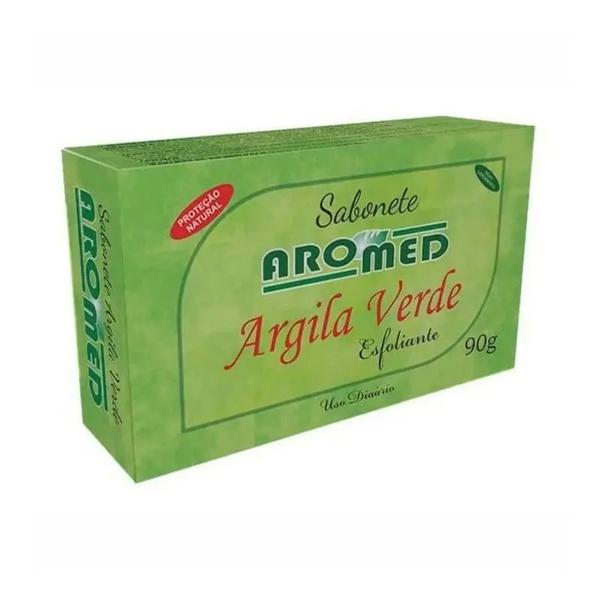 SABONETE ARGILA VERDE ESFOLIANTE 90G