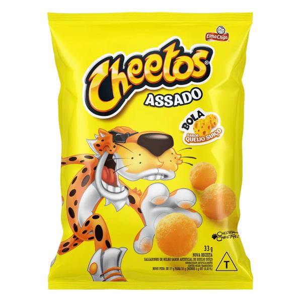 SALG CHEETOS BOLA  QUEJO SUICO 33G