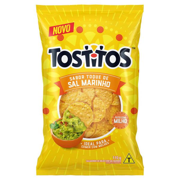 SALG CHIPS TOSTITOS REDONDO SAL MA 110G