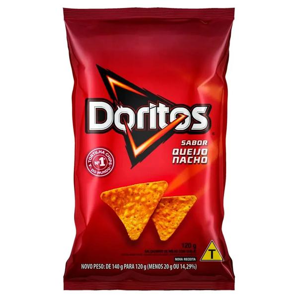 SALG. DORITOS QUEIJO NACHO 120GR