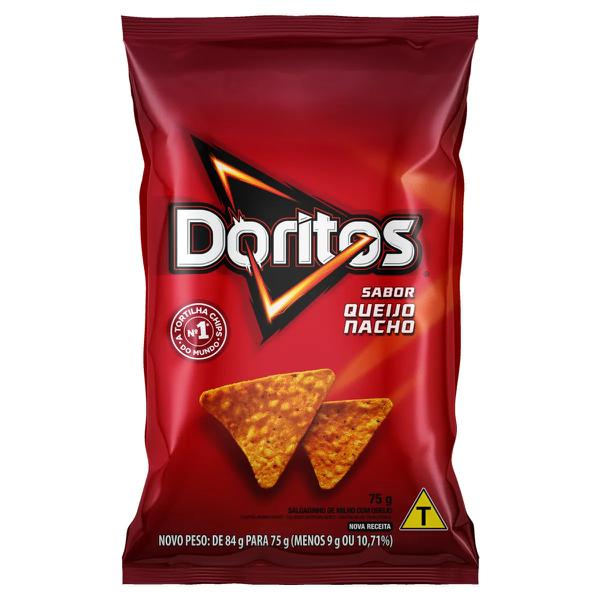 SALG. DORITOS QUEIJO NACHO 75GR