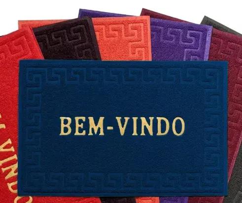 TAPETE BEM VINDO GRANDE 47X78CM