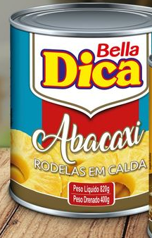 ABACAXI CALDA BELLA DICA 400G RODELAS