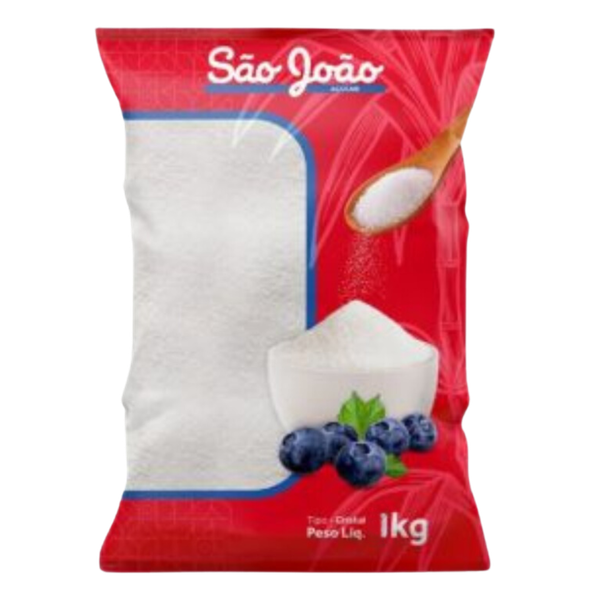 ACUCAR CRISTAL SAO JOAO 1KG