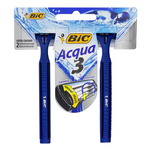 APARELHO BIC ACQUA-3 MOVEL 2 12