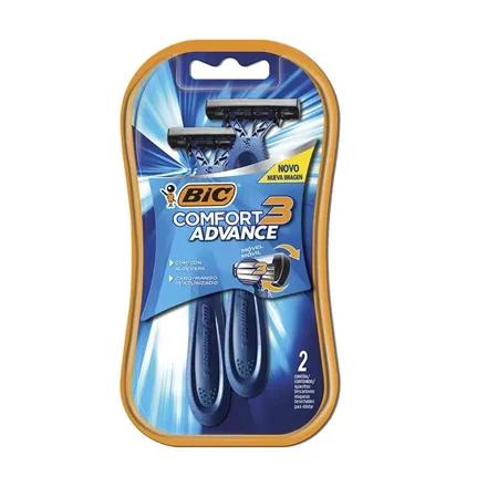 APARELHO BIC CONFORT 3 AZUL 2UN 12