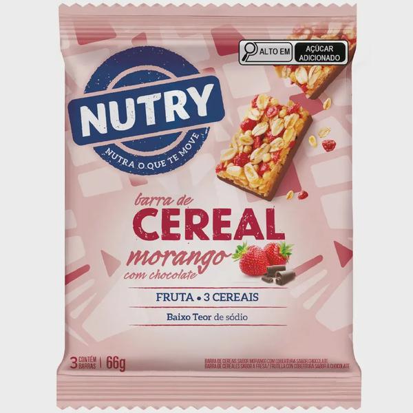 BARRA CEREAL FELITA 22G  MORANGO C/3 UN
