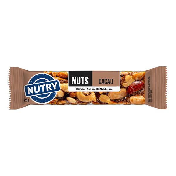 BARRA CEREAL NUTRY 25G NUTS CACAU