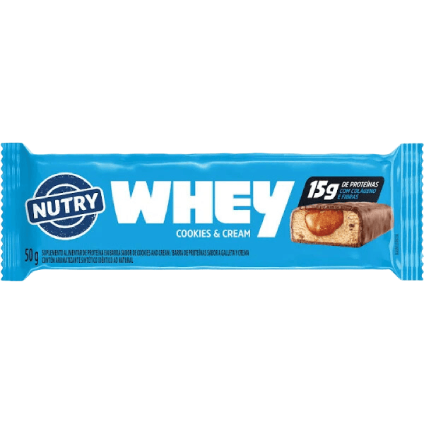 BARRA PROT NUTRY 50G WHEY COOKIES CREAM