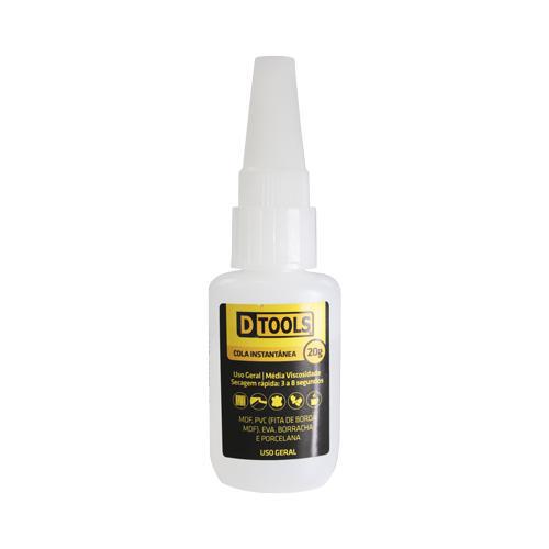 COLA ADESIVO INSTANT DTOOLS 20G