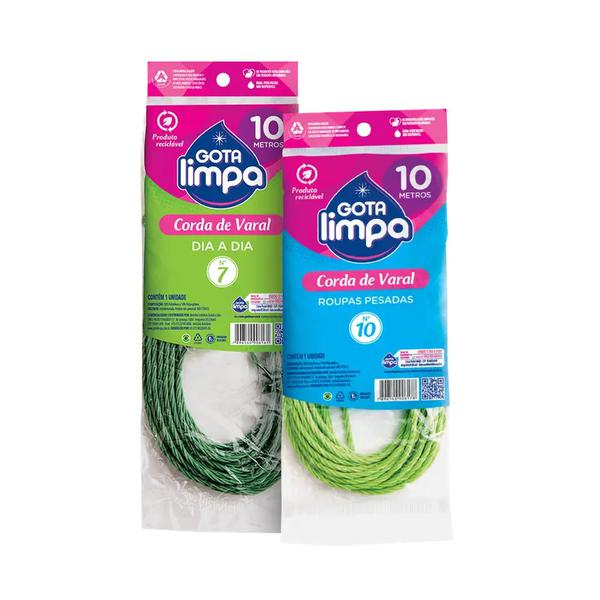 CORDA VARAL GOTA LIMPA N7 10M