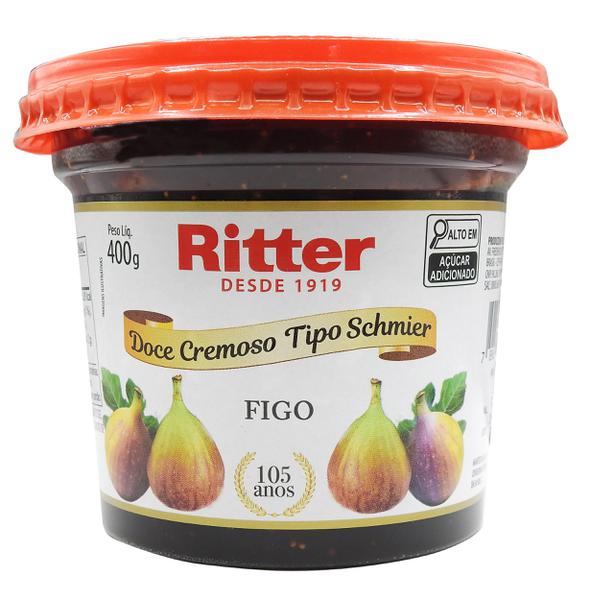 DOCE FRUTA RITTER 400G FIGO