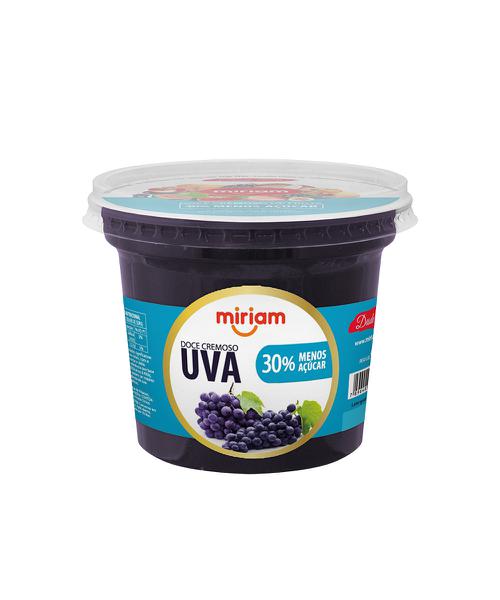 DOCE UVA MIRIAM MENOS ACUCAR 400G 12