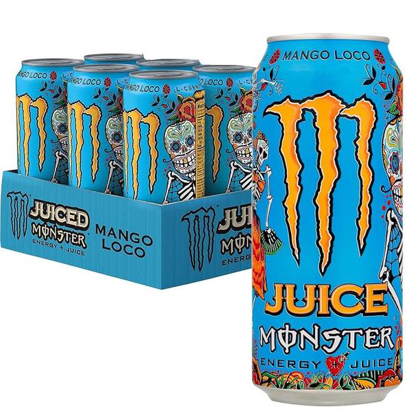 ENERGETICO MONSTER MANGO LOCO 473ML 6
