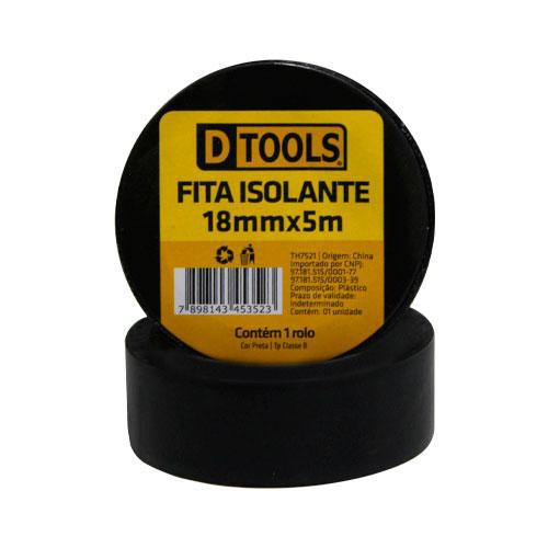 FITA ISOLANTE 18MMX5MT DTOOLS
