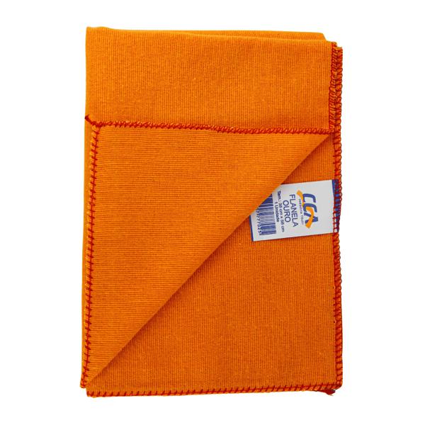 FLANELA LARANJA SUE ALG 58X38CM 12
