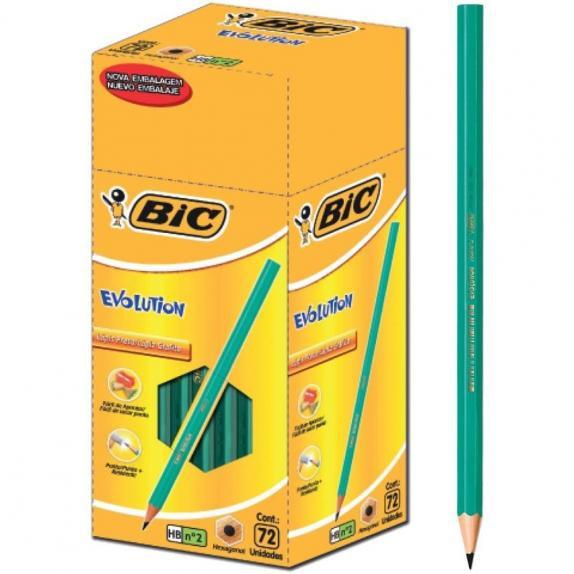 LAPIS PRETO BIC EVOLUTION EX N2 72