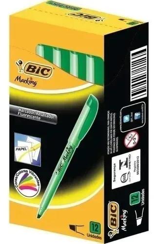 MARCA TEXTO MARKING VERDE UN C/12