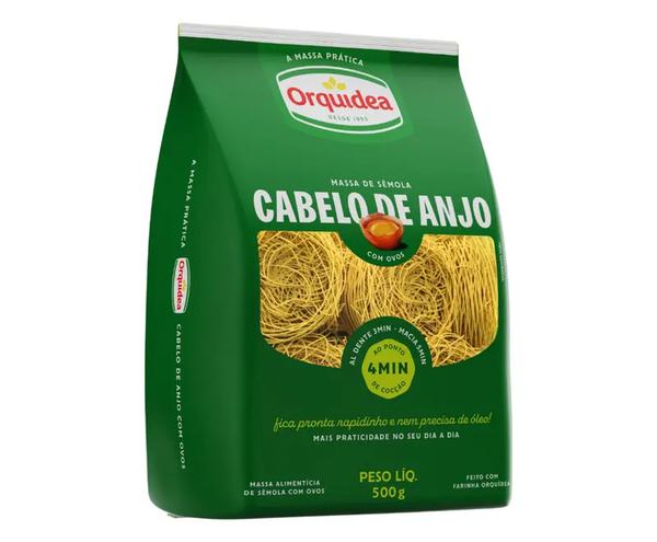 MASSA C/OVOS ORQUIDEA 500G CABELO ANJO