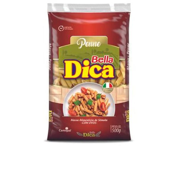 MASSA COMUM SEMOLA BELLA DICA 500G PENNE
